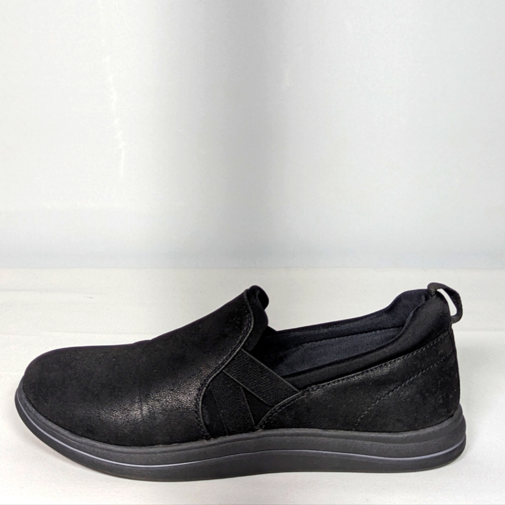 NEW Clarks Womens Fashion Sneaker Sz 6.5 black super comfortable